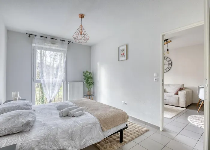 Apartament Cosy Et Elegant, Proche Aeroport & Hyper Centre